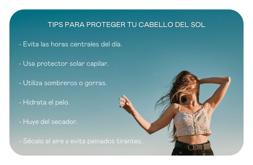 como cuidar el pelo en verano